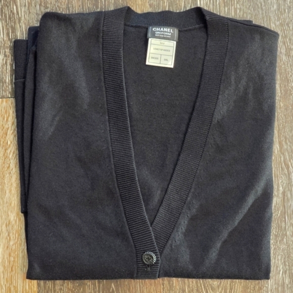 Uniform Cardigan black buttons size  xxxl - Picture 6 of 15